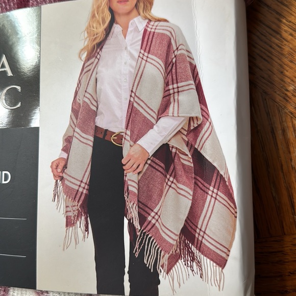 NWT cashmere blend wrap MSRP $119